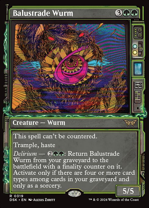Balustrade Wurm (Showcase) - DSK - 319