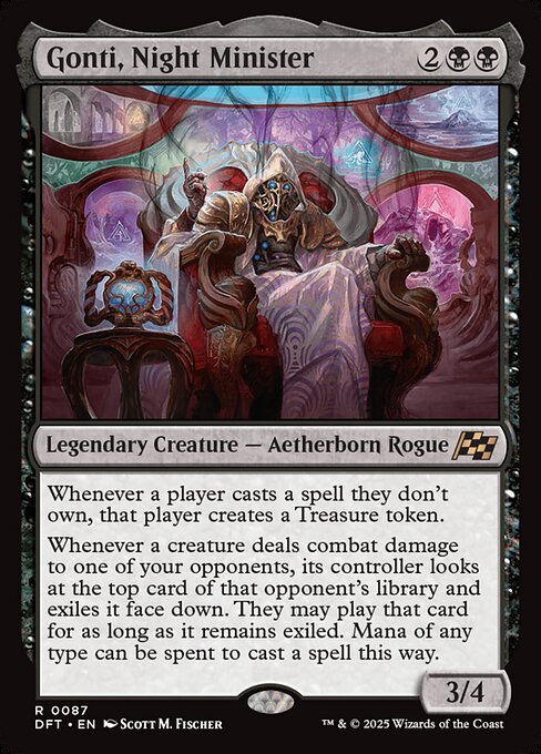 Gonti, Night Minister (Foil) - DFT - 87
