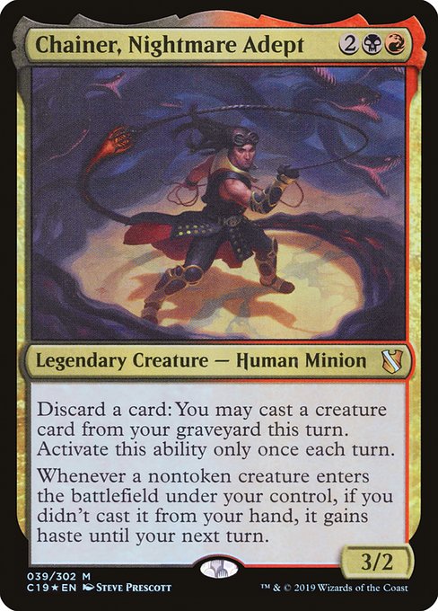 Chainer, Nightmare Adept (Foil) - C19 - 39
