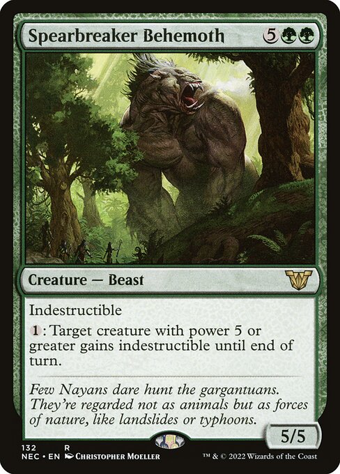 Spearbreaker Behemoth - NEC - 132