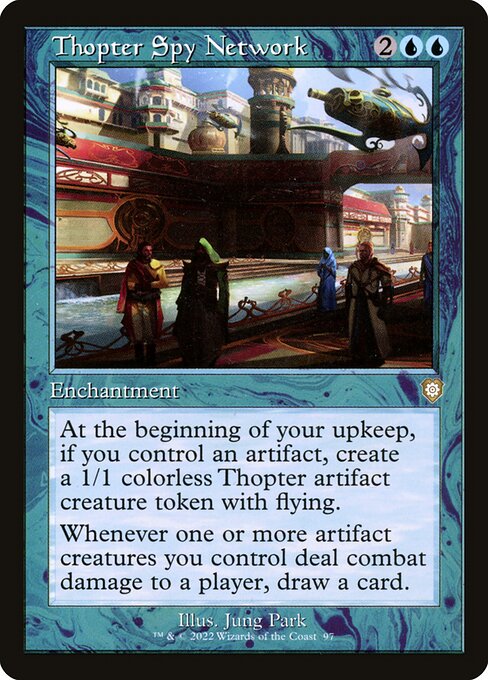 Thopter Spy Network (Retro Frame) - BRC - 97