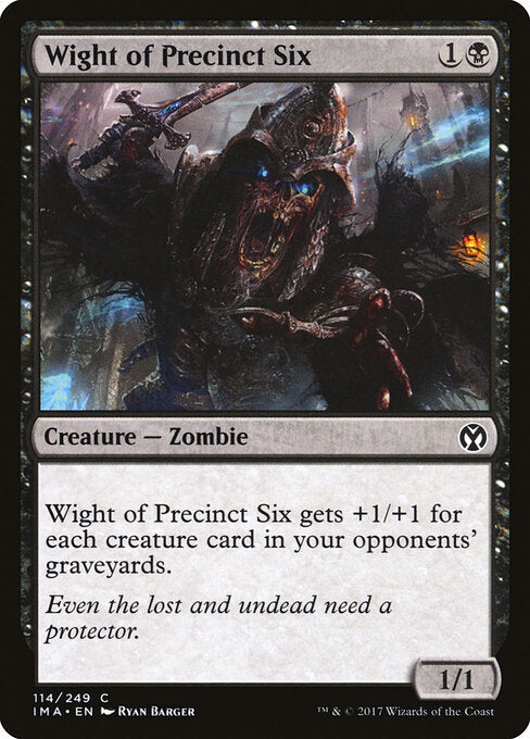Wight of Precinct Six (Foil) - IMA - 114