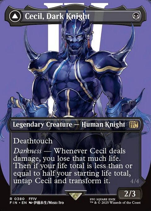 Cecil, Dark Knight (Borderless) - FIN - 380