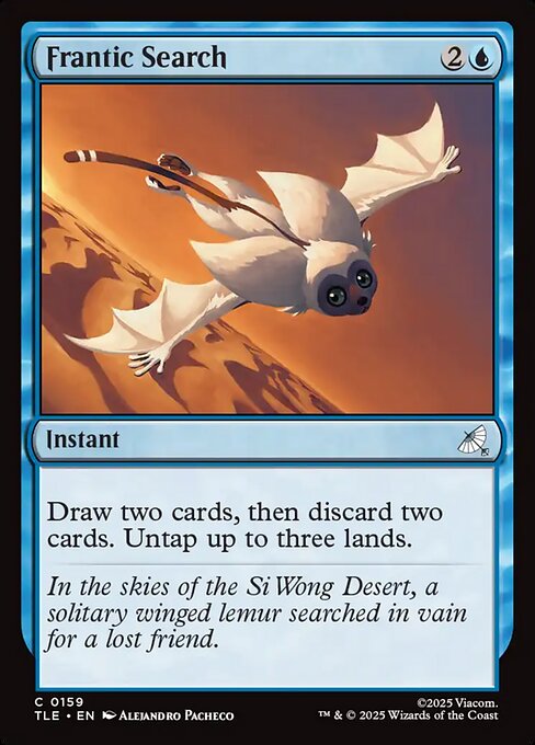 Frantic Search (Foil) - TLE - 159
