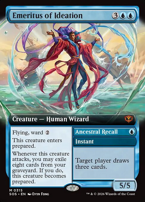 Emeritus of Ideation (Extended Art) (Foil) - SOS - 315