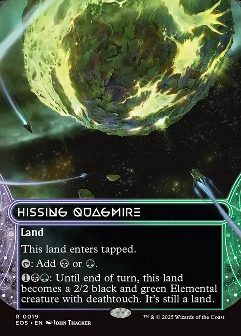 Hissing Quagmire (0019) (Borderless) - EOS - 19