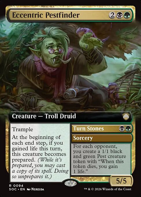 Eccentric Pestfinder (Extended Art) - SOC - 94