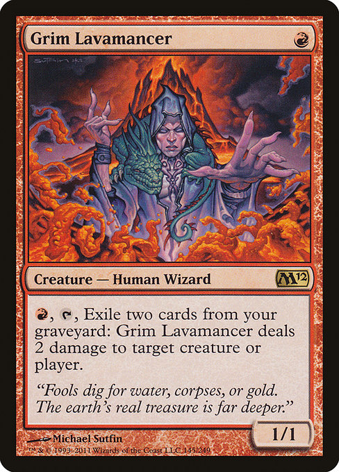 Grim Lavamancer - M12 - 145