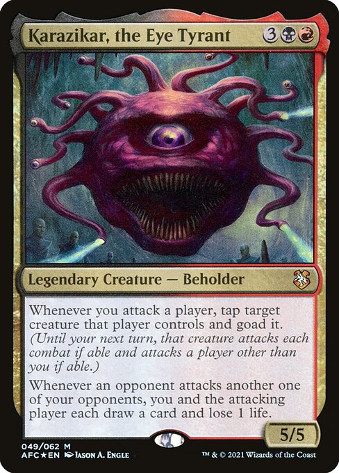Karazikar, the Eye Tyrant (Foil) - AFC - 49