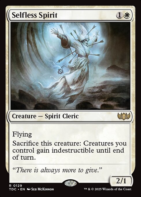 Selfless Spirit - TDC - 129