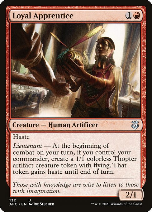 Loyal Apprentice - AFC - 132
