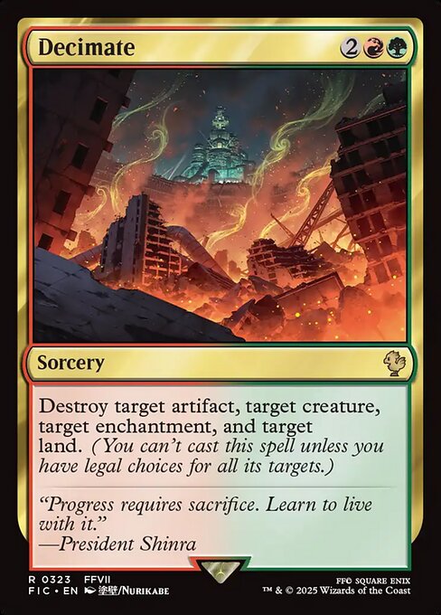 Decimate - FIC - 323