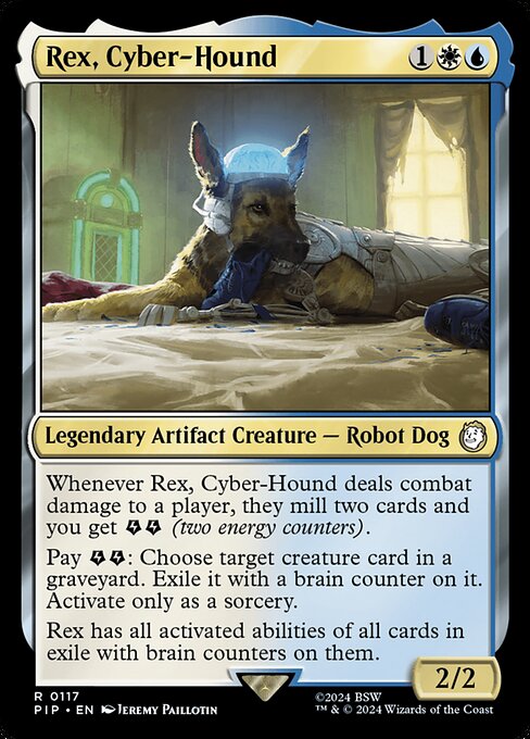 Rex, Cyber-Hound - PIP - 117