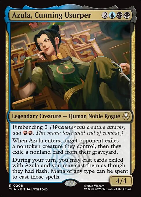 Azula, Cunning Usurper - TLA - 208