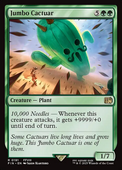 Jumbo Cactuar - FIN - 191