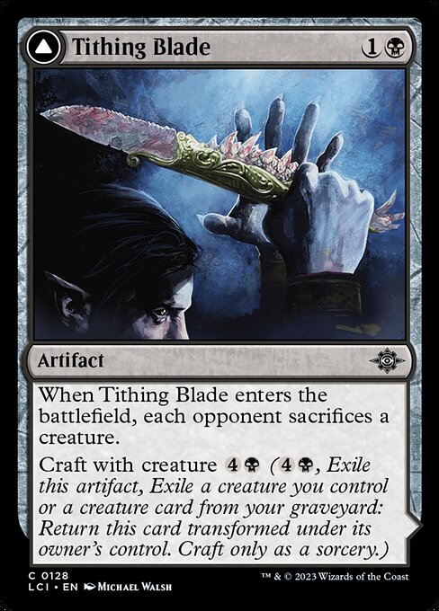 Tithing Blade - LCI - 128