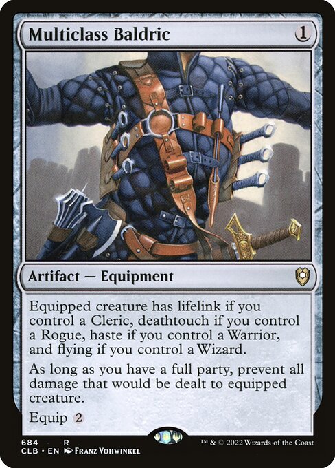 Multiclass Baldric - CLB - 684
