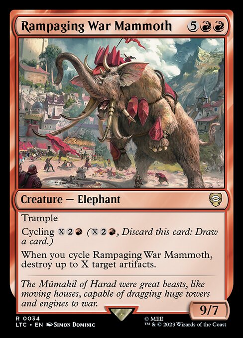 Rampaging War Mammoth - LTC - 34