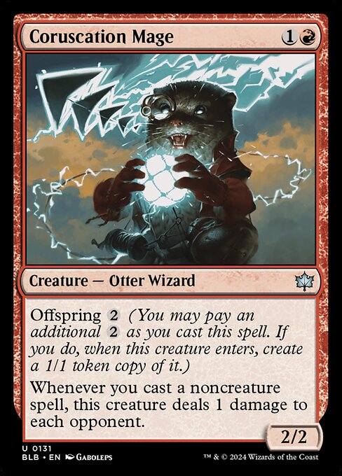 Coruscation Mage (Foil) - BLB - 131