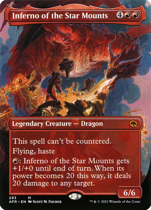 Inferno of the Star Mounts (Borderless) - AFR - 293