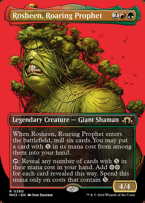 Rosheen, Roaring Prophet (Borderless) - MH3 - 380
