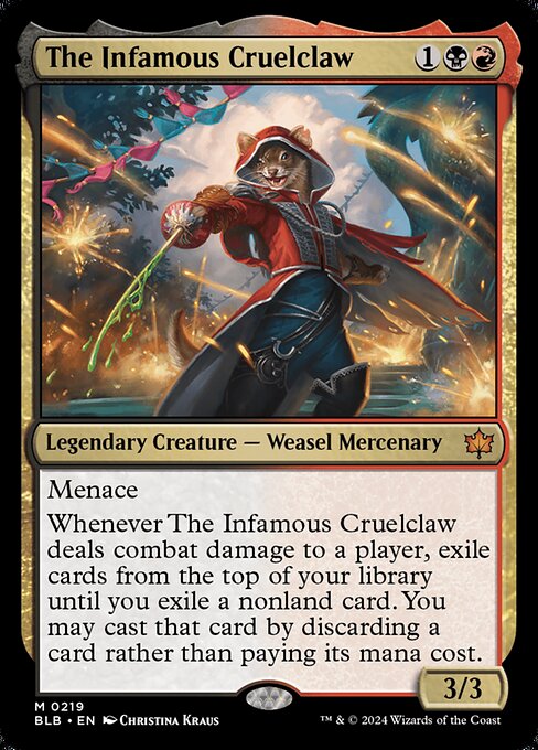 The Infamous Cruelclaw - BLB - 219