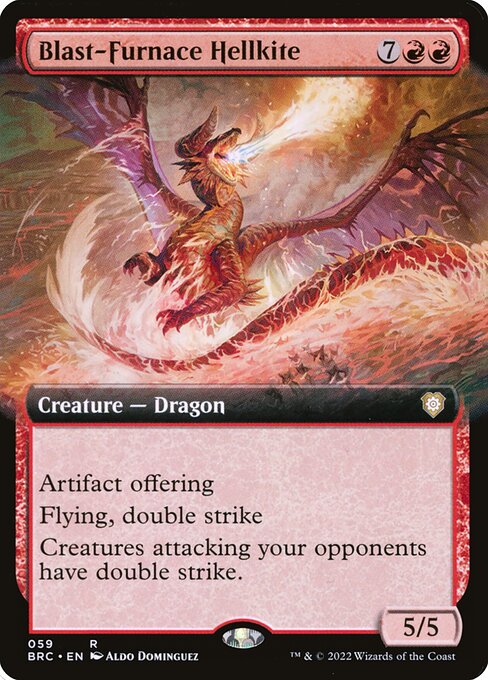 Blast-Furnace Hellkite (Extended Art) - BRC - 59