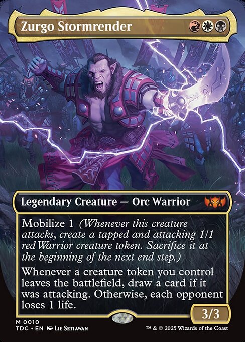 Zurgo Stormrender (Borderless) (Foil) - TDC - 10