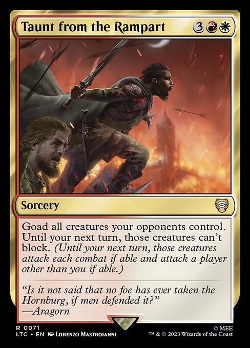 Taunt from the Rampart - LTC - 71