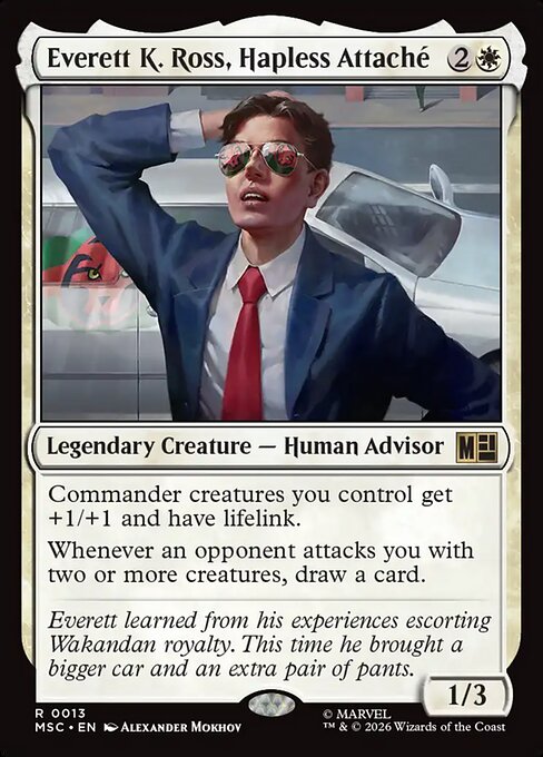 Everett K. Ross, Hapless Attache - MSC - 13