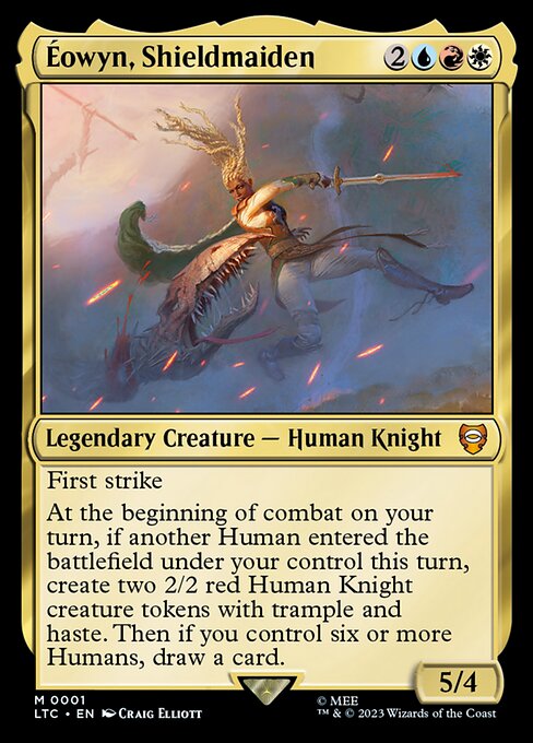 Eowyn, Shieldmaiden (Foil) - LTC - 1