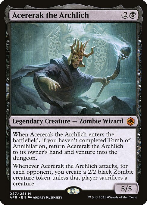 Acererak the Archlich - AFR - 87