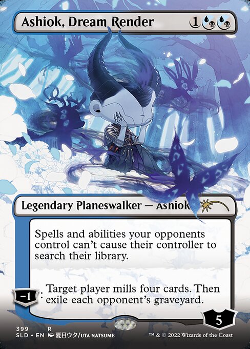 Ashiok, Dream Render (Borderless) - SLD - 399