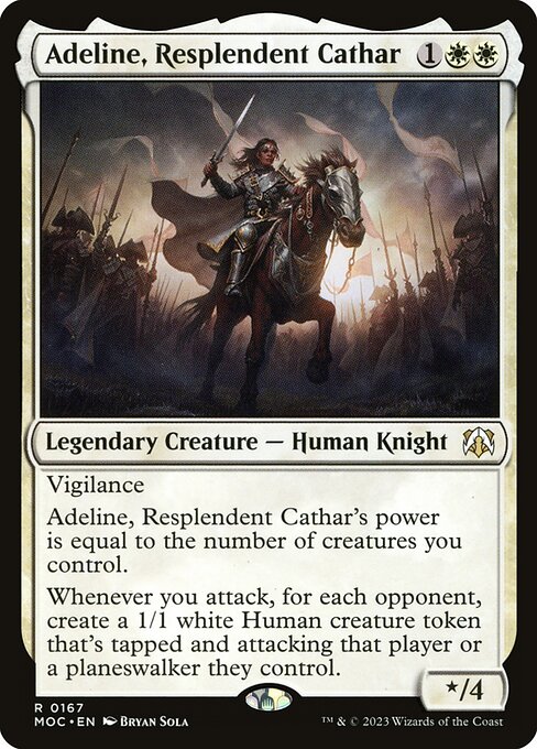 Adeline, Resplendent Cathar - MOC - 167