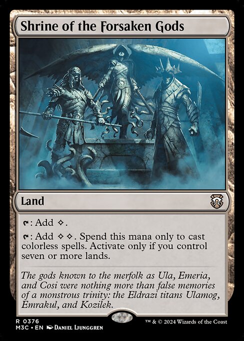 Shrine of the Forsaken Gods - M3C - 376