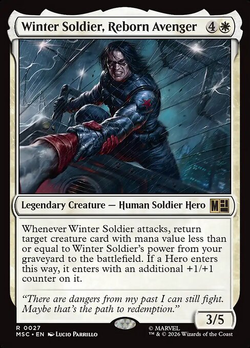 Winter Soldier, Reborn Avenger - MSC - 27