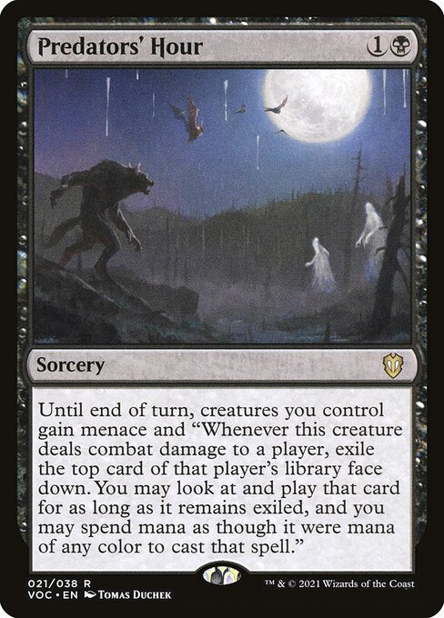 Predators' Hour - VOC - 21