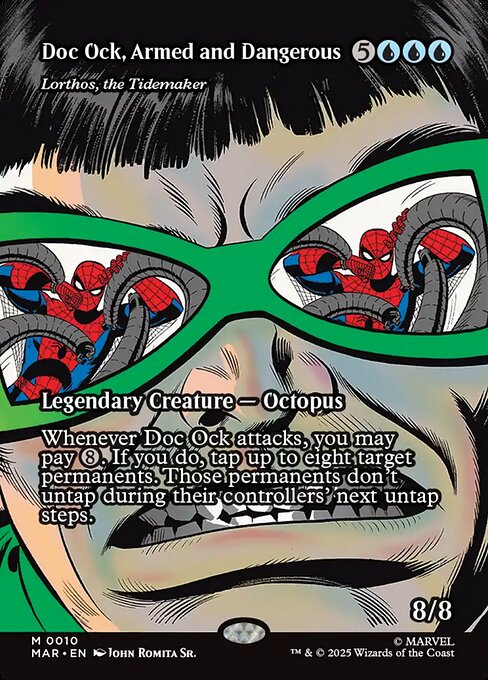 Doc Ock, Armed and Dangerous - Lorthos, the Tidemaker (Borderless) - MAR - 10