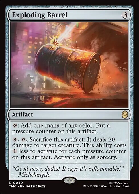 Exploding Barrel - TMC - 39