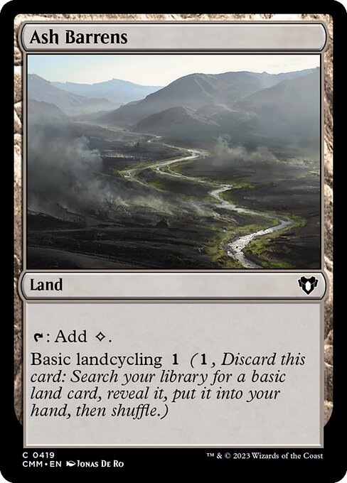 Ash Barrens - CMM - 419