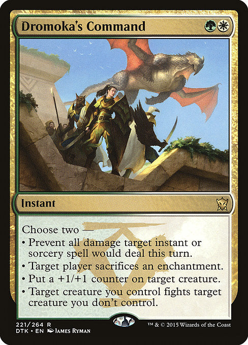 Dromoka's Command - DTK - 221