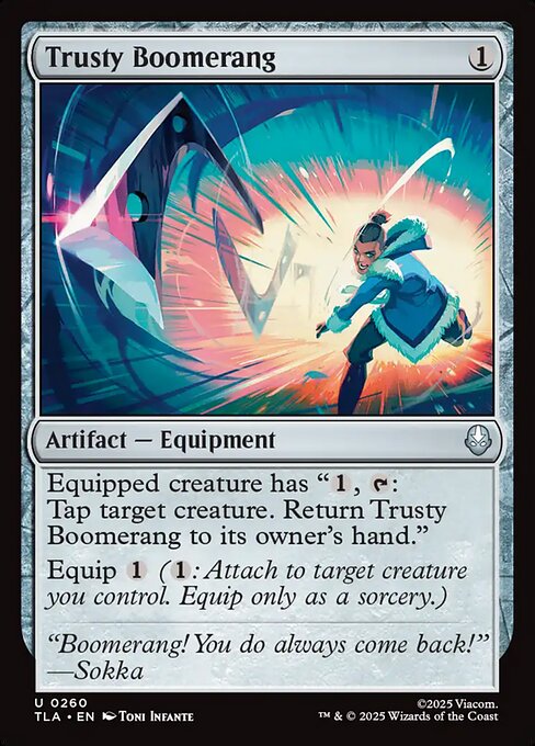 Trusty Boomerang (Foil) - TLA - 260