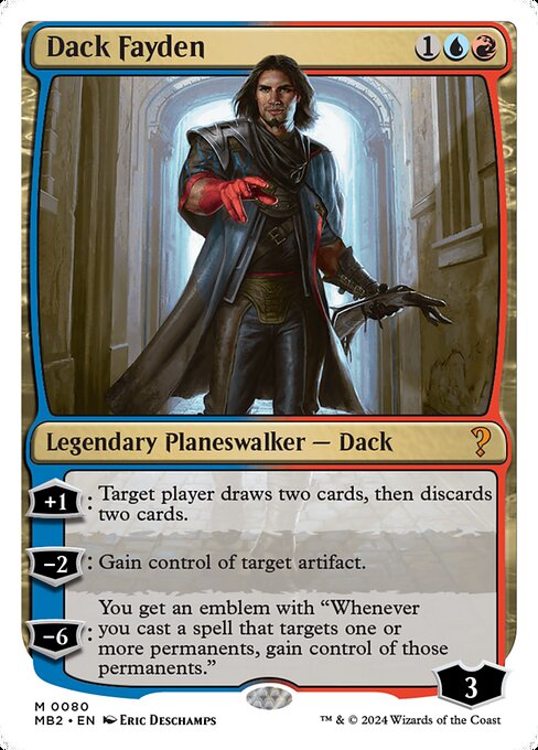 Dack Fayden (White Border) - MB2 - 80