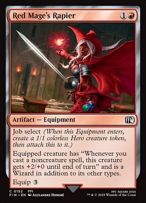 Red Mage's Rapier - FIN - 152