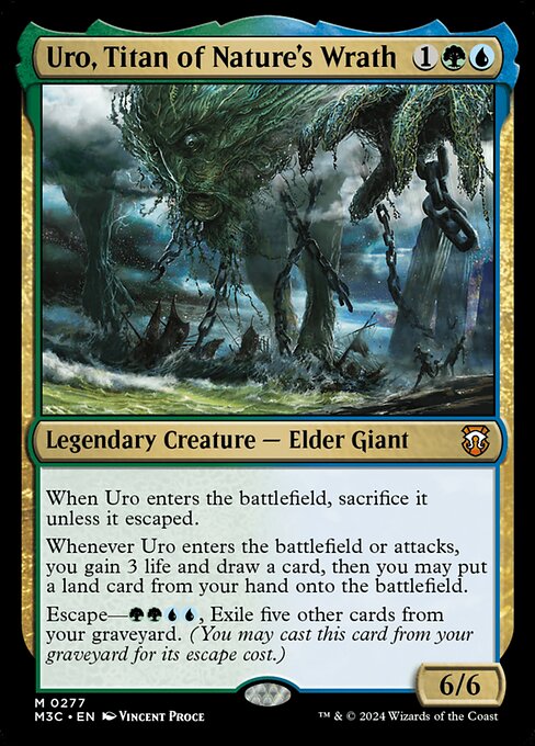 Uro, Titan of Nature's Wrath - M3C - 277