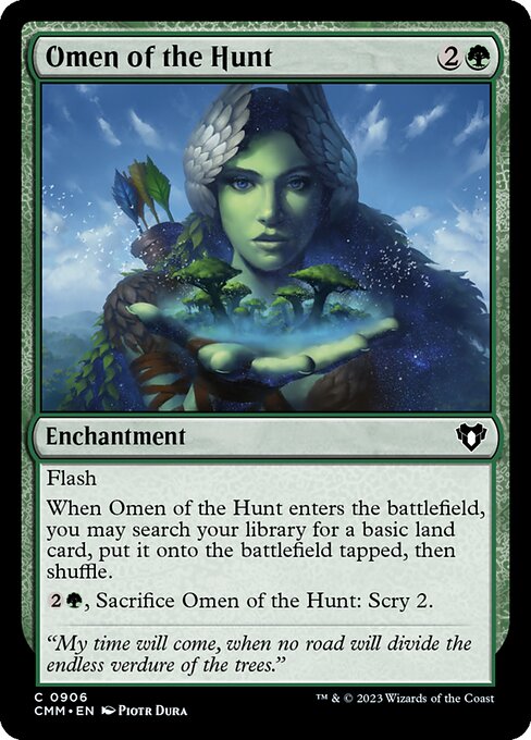 Omen of the Hunt - CMM - 906