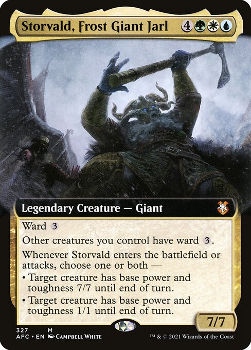 Storvald, Frost Giant Jarl (Extended Art) - AFC - 327
