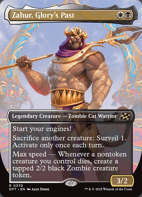 Zahur, Glory's Past (Borderless) - DFT - 370