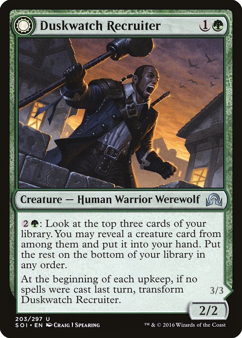 Duskwatch Recruiter - SOI - 203