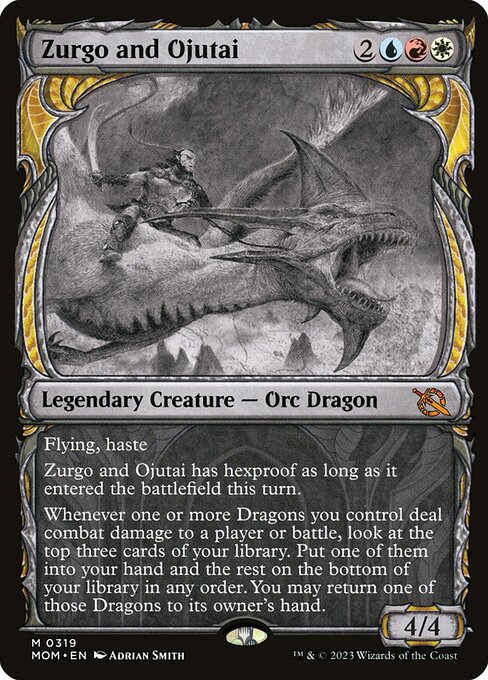 Zurgo and Ojutai (Showcase) - MOM - 319